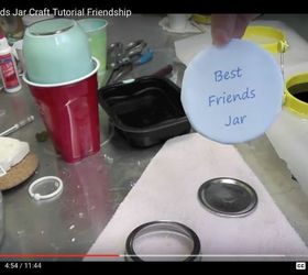 best friends jar craft tutorial, crafts, how to