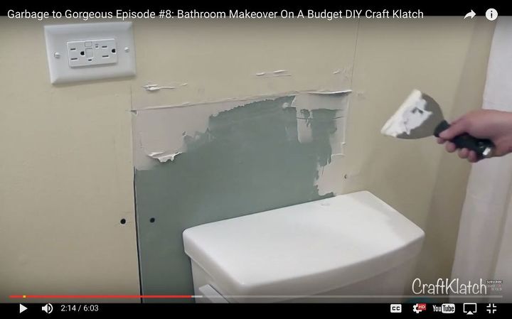 garbage to gorgeous episode 8 bathroom makeover on a budget, bathroom ideas