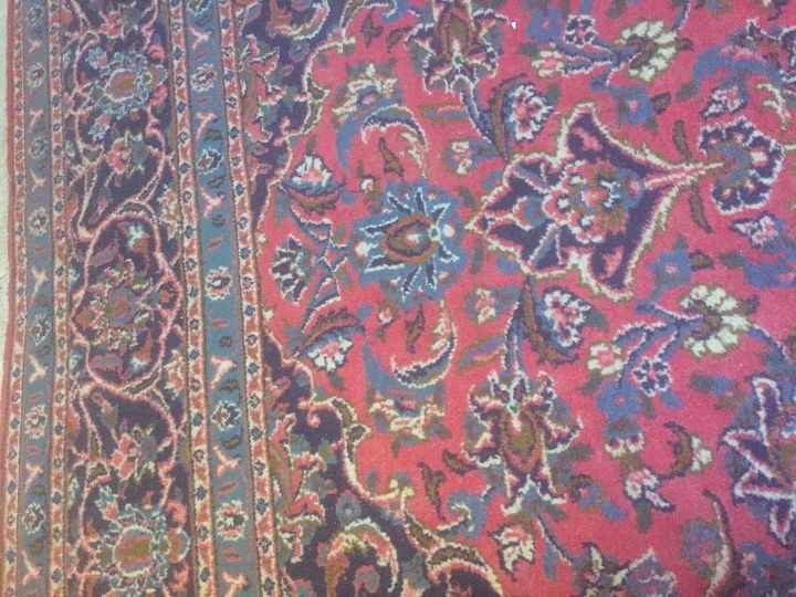 how do i change the colors in my new persian rug to look antique