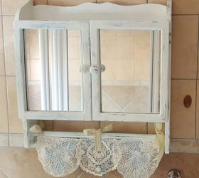 from an old bathroom cabinet to a vintage cabinet, bathroom ideas, kitchen cabinets, kitchen design