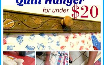 How to Make a Compression Quilt Hanger for Under $20!