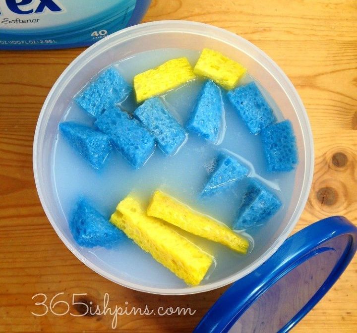 s your totally doable 15 day plan to a clean home, cleaning tips, home decor, Create your own reusable dryer sheets