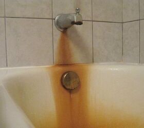 s your totally doable 15 day plan to a clean home, cleaning tips, home decor, Remove rust stains with hydrogen peroxide