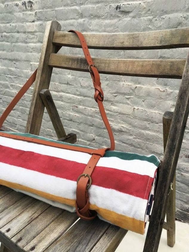 cut up old belts for these 13 amazing decor ideas, Craft them into harness carrier straps