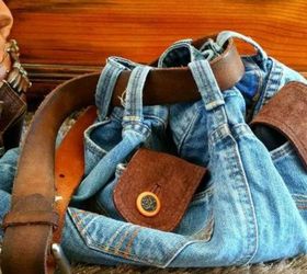 cut up old belts for these 13 amazing decor ideas, Mold them into bag straps