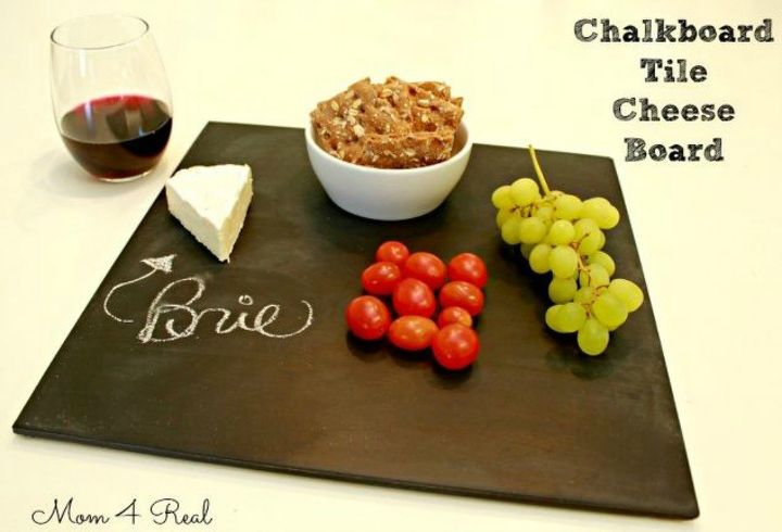 s x ways you never thought of using tile in your home, home decor, As a classy cheese board in your kitchen