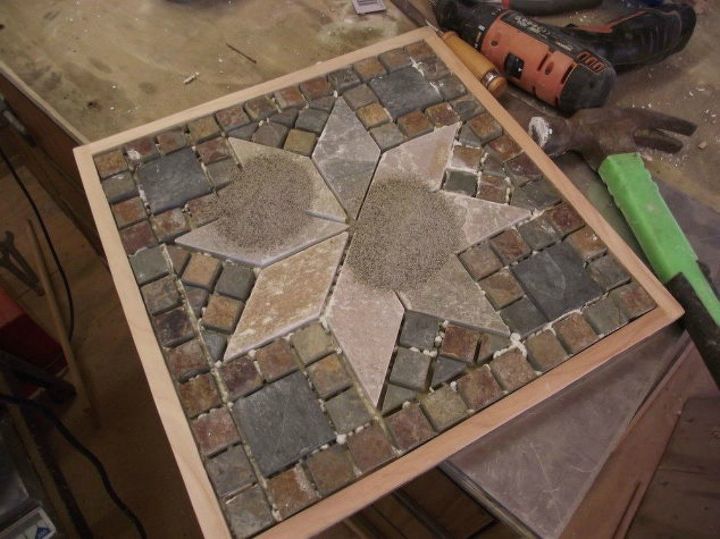 s x ways you never thought of using tile in your home, home decor, As the tile trivets for your patio BBQ