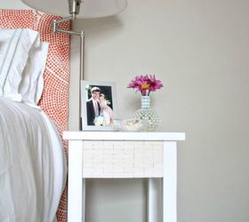 s x ways you never thought of using tile in your home, home decor, As the swankiest nightstand in your bedroom