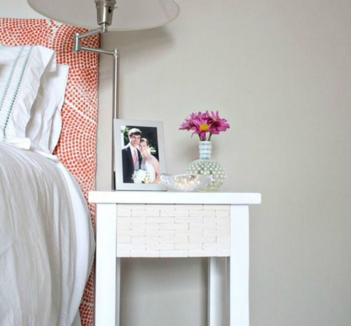 s x ways you never thought of using tile in your home, home decor, As the swankiest nightstand in your bedroom