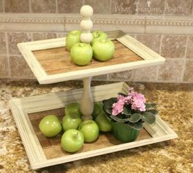 s start pinning these are the popular kitchen pinterest posts of 2016, kitchen design, This tiered tray countertop space saver