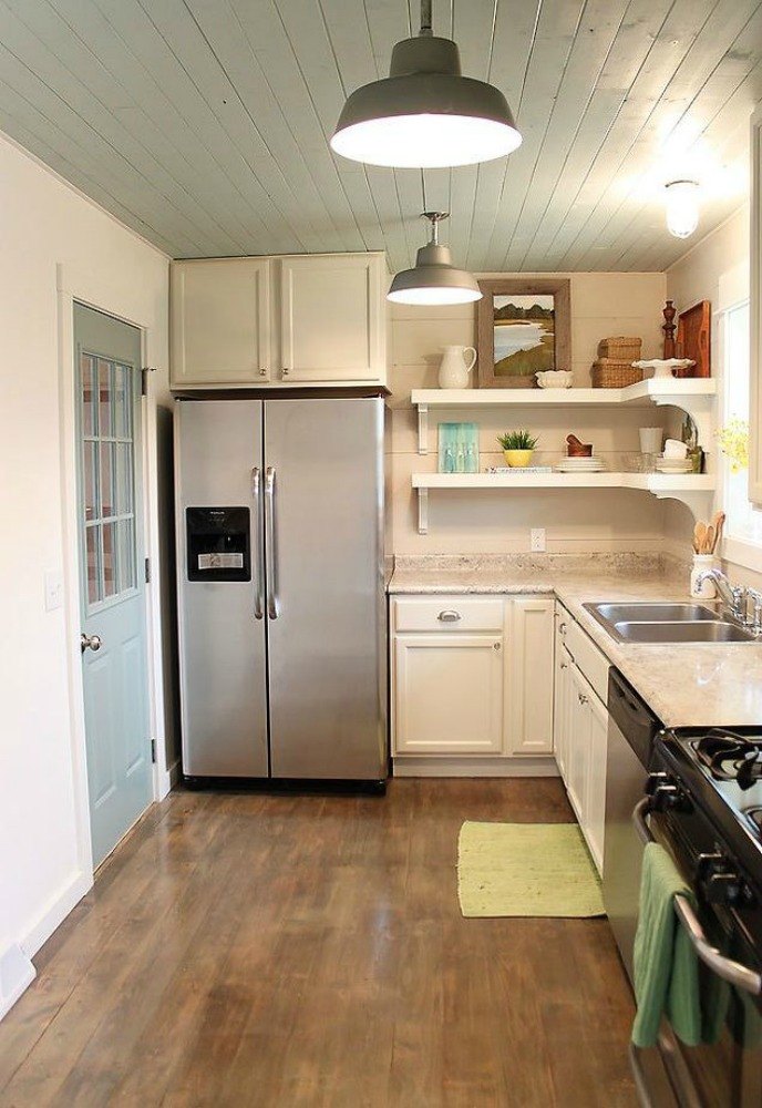 15 Clever Ways to Add More Kitchen Storage Space With Open Shelves