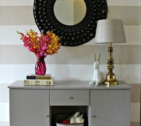 s decorate your living room for under 10 with these 15 ideas, Mount a large mirror to add light