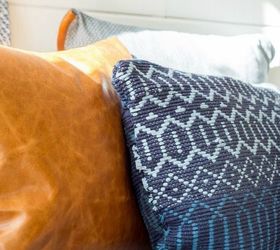 s decorate your living room for under 10 with these 15 ideas, Turn a Dollar Store accent rug into a pillow