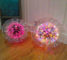 A DIY Sparkle Ball Light - These Are Awesome!