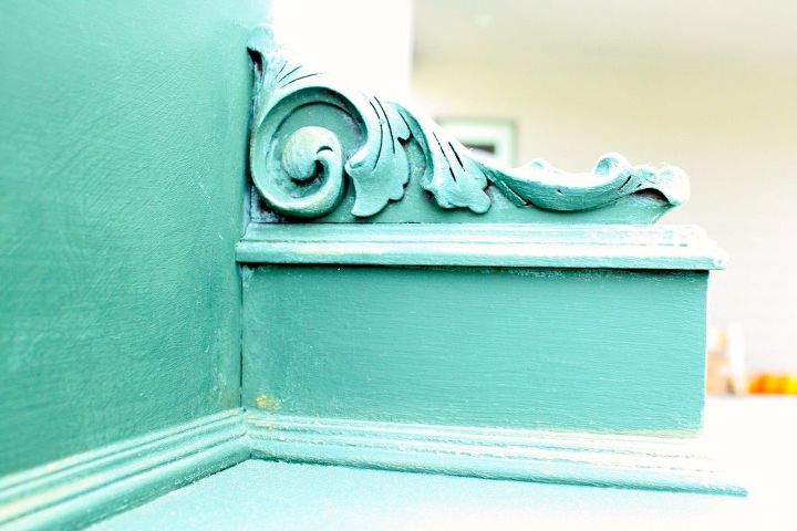 elegant green armoire, painted furniture