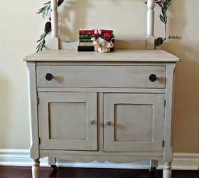 antique washstand, repurposing upcycling