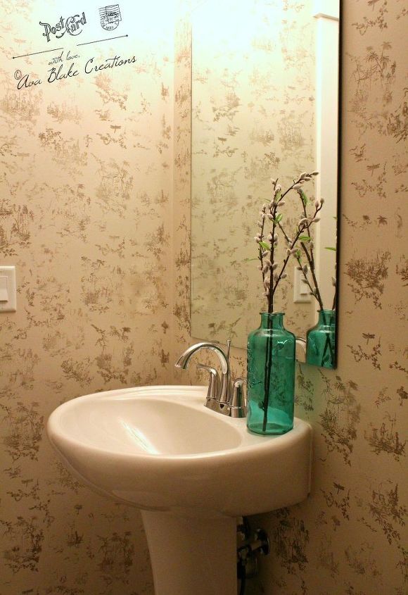 easiest bathroom makeover from tame to toile in 2 5hrs, bathroom ideas