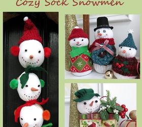 there s still time to make cozy sock snowmen for the winter season