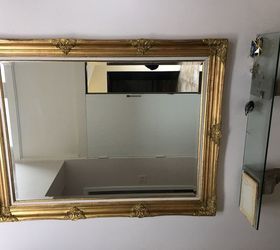 cmo se puede mejorar el marco de un espejo dorado