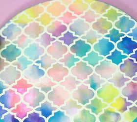 DIY Wood Tray - Moroccan Inspired