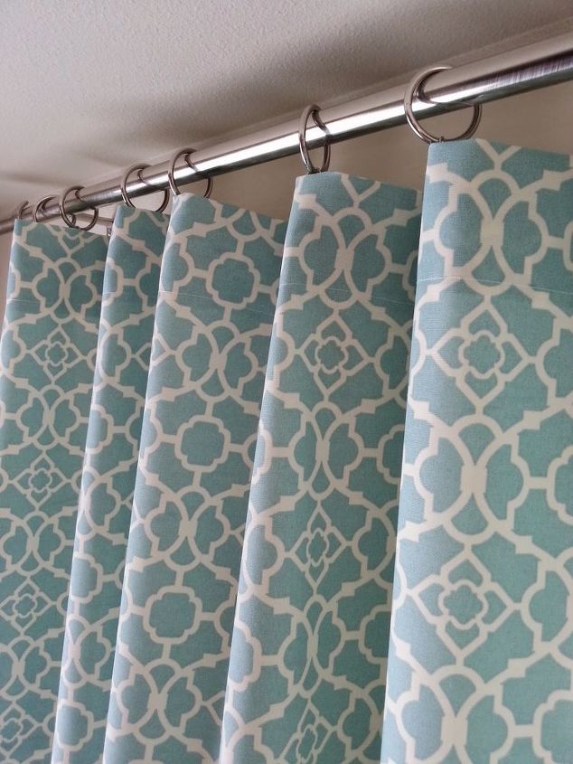 q hide the clip ring top curtains, home decor, window treatments