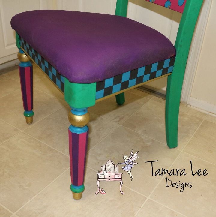 funky chair makeover