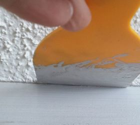 Popcorn Ceiling Paint Edging Hack Hometalk