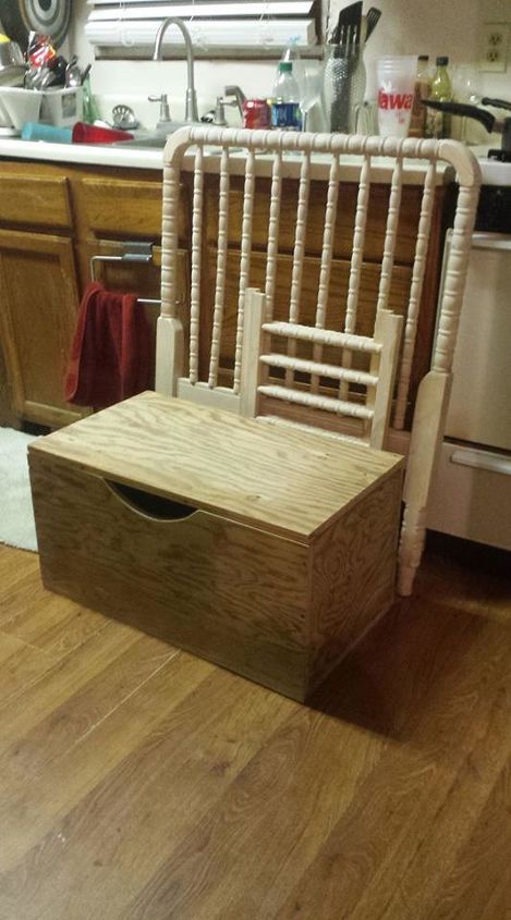 re purposed crib