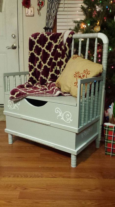 re purposed crib