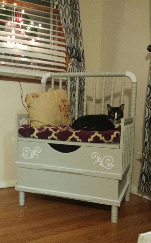 re purposed crib