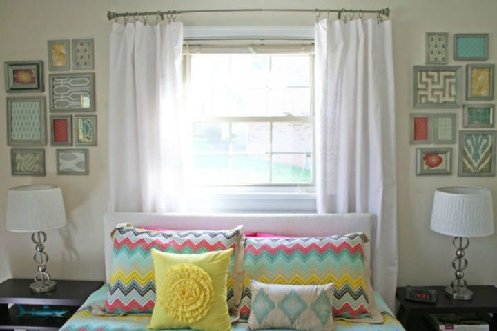 s 11 upholstered headboards you can make without sewing, This pretty one made with particle board