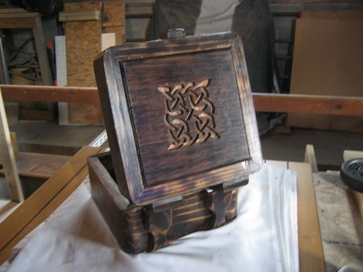 pallet wood keepsake box, pallet