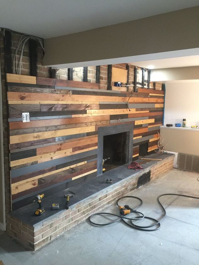 fireplace makeover, fireplaces mantels
