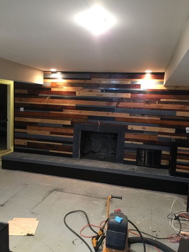 fireplace makeover