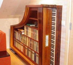 How Can I Repurpose A Baby Grand Piano Into A Bookcase Hometalk