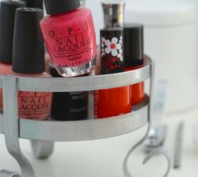 from candle holder to storing and organising nail polishes