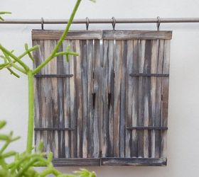 these miniature barn doors are hiding something, doors, outdoor living
