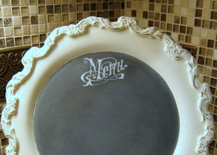 don t throw out dollar store trays til you see these crazy cool ideas, Revamp them into menu plates