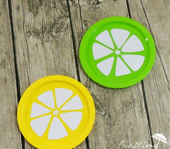 don t throw out dollar store trays til you see these crazy cool ideas, Decorate them for your BBQ table