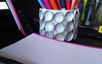 Reuse an Old Candle and Organize Your Pens