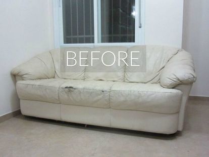 Hide Your Couch S Wear And Tear With, How To Repair Ripped Leather Sofa