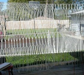 how to get backyard privacy without a fence, Knot together a macrame wall