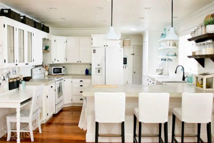 13 upgrades de cozinha que fazem sua casa valer mais, Remodela o de cozinha fresca da casa de campo