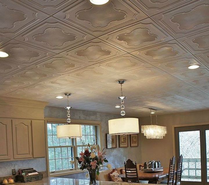 s 13 kitchen upgrades that make your home worth more, home decor, kitchen design, Get rid of your popcorn ceiling