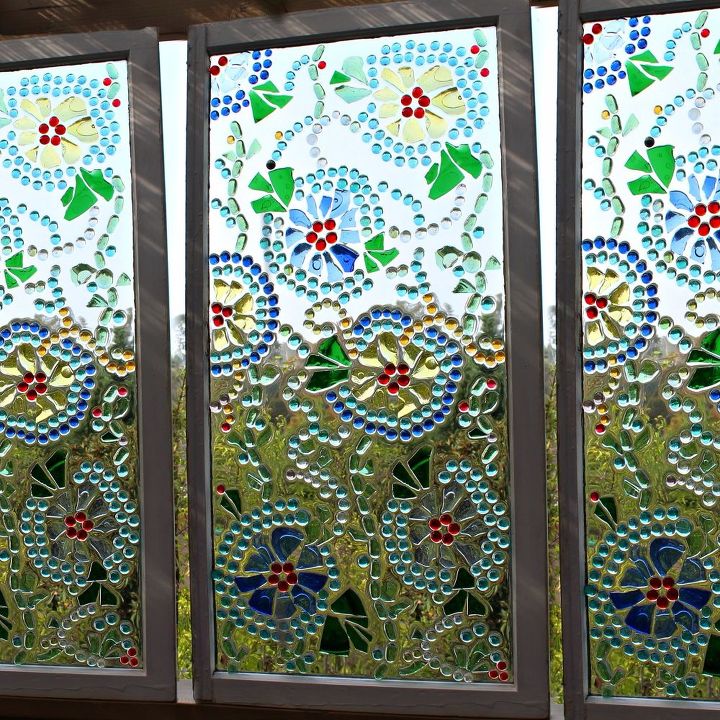 easy stained glass window