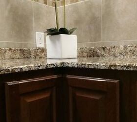 Faux Granite Countertop Master Bathroom Hometalk
