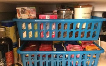 Organize Your Travel Cups and Tea/drink Mixes