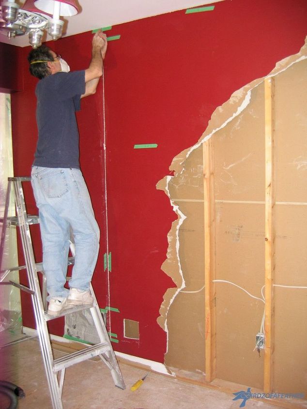 removendo uma parede interna transformao de sala de jantar diy