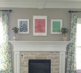 s don t throw away your fabric scraps before you see these 13 ideas, reupholster, Frame them into vibrant wall art