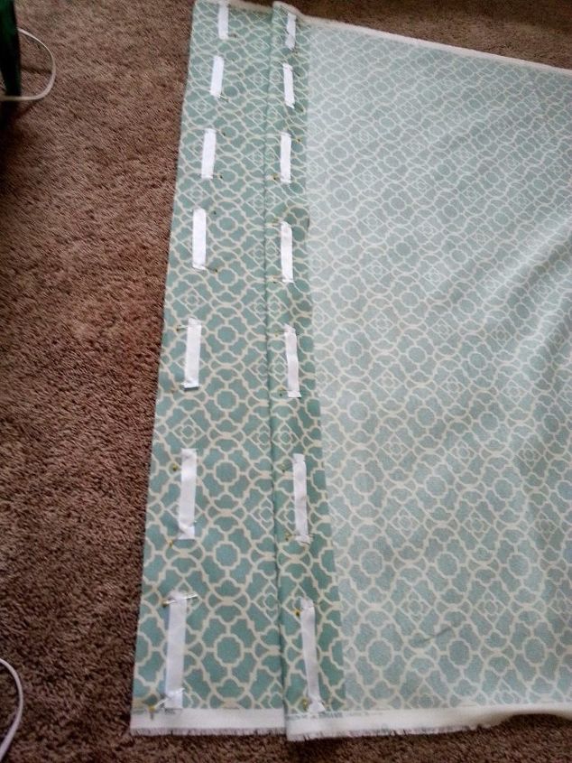 hide the clip ring top curtains, home decor, window treatments